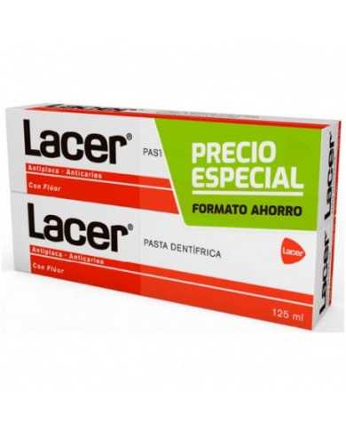 LACER PASTA DENTAL DUPLO 2X125ML