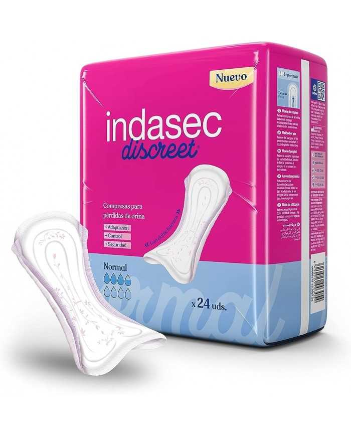 INDASEC DISCREET NORMAL 24U MIRAFARMA INDASEC DISCREET NORMAL 24U MIRAFARMA