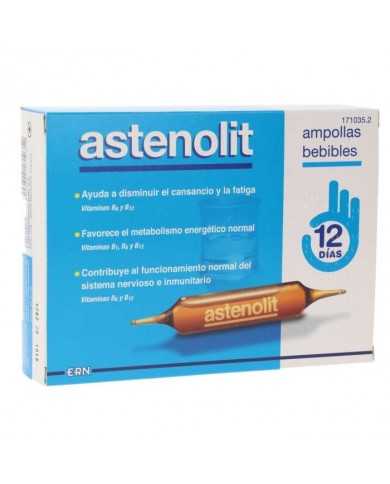 ASTENOLIT VIALES BEBIBLES 12 VIAL