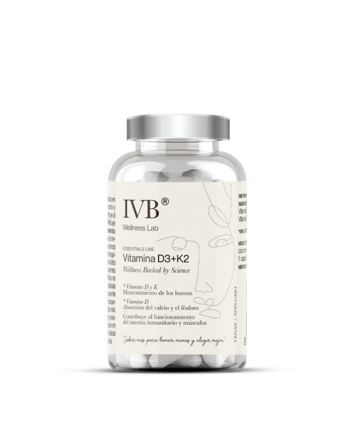 IVB VITAMINA D3 + K2 60 CAPSULAS