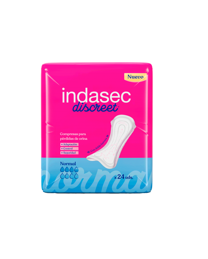 INDASEC DISCREET NORMAL 24U MIRAFARMA INDASEC DISCREET NORMAL 24U MIRAFARMA