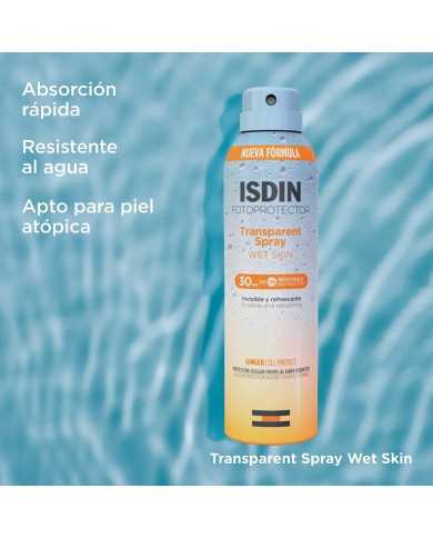 ISDIN FOTOPROTECTOR 30+ SPRAY TRANSPAREN WETSKIN