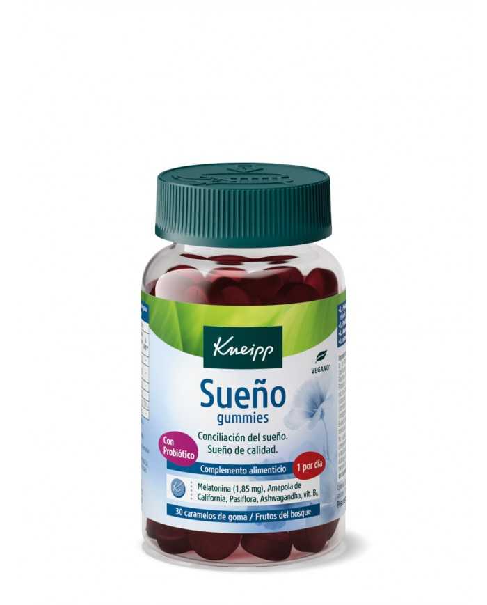KNEIPP SUEÑO 60 GUMMIES SABOR FRUTOS DEL BOSQUE KNEIPP SUEÑO 60 GUMMIES SABOR FRUTOS DEL BOSQUE