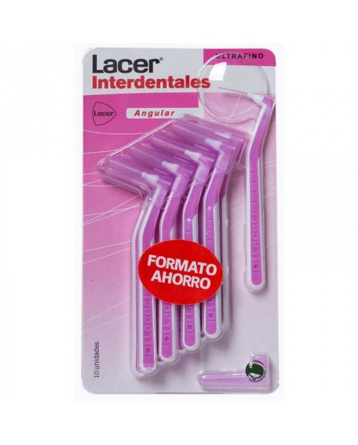 LACER CEPILLO INTERDENTAL ULTRAFINO ANGULAR 10UD