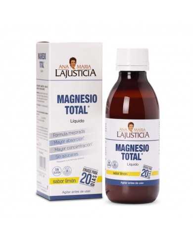 LAJUSTICIA MAGNESIO TOTAL LIQUIDO LIMON 200ML