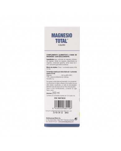 LAJUSTICIA MAGNESIO TOTAL LIQUIDO LIMON 200ML