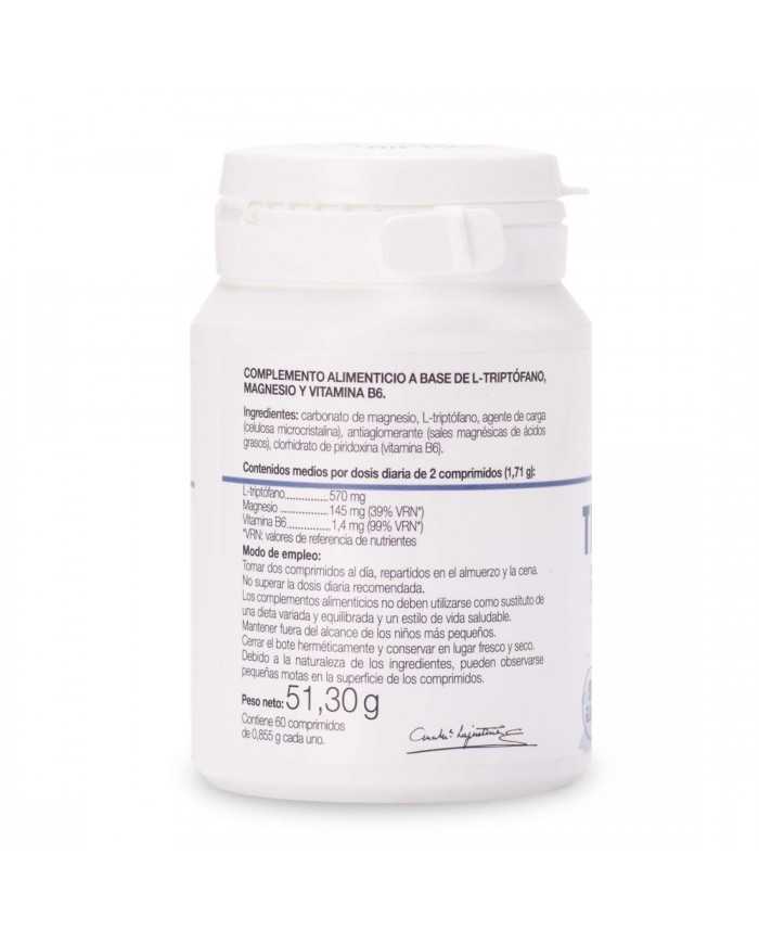 LAJUSTICIA TRIPTOFANO MAGNESIO Y VIT B6 60 COMP LAJUSTICIA TRIPTOFANO MAGNESIO Y VIT B6 60 COMP