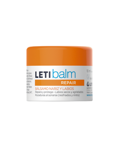 LETIBALM NARIZ LABIOS INFANTIL TUBO 10M