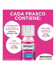 MULTICENTRUM ENERGIA Y VITALIDAD 50+ 15 VIALES