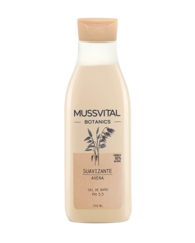 MUSSVITAL BOTANICS GEL AVENA SUAVIZANTE 750ML